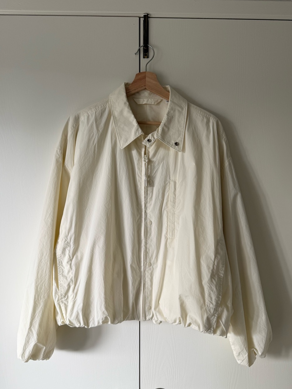 Uniqlo U Cotton Volume Sleeve Cocoon Blouson Jacket